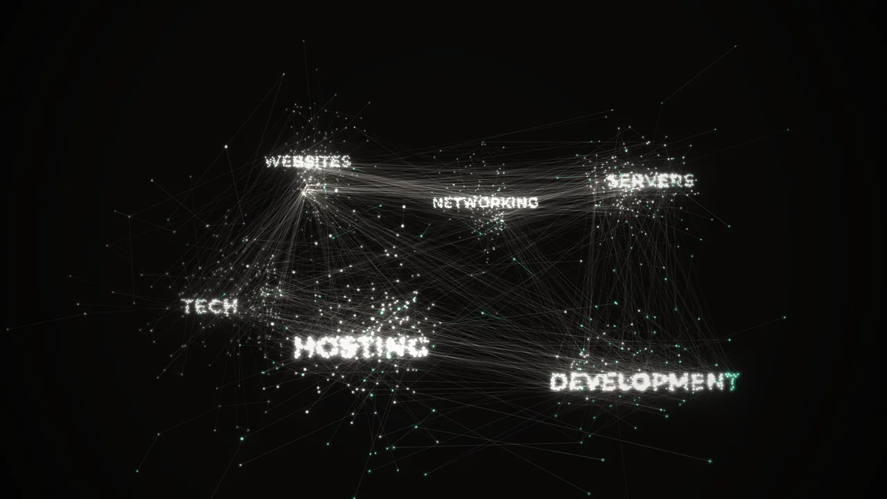 Glowing nodes connect technology, networking and development in the NodeLoc film